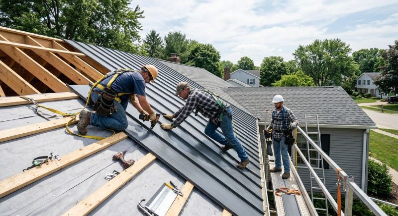 Aluminum Roof Installation in Nolensville, TN