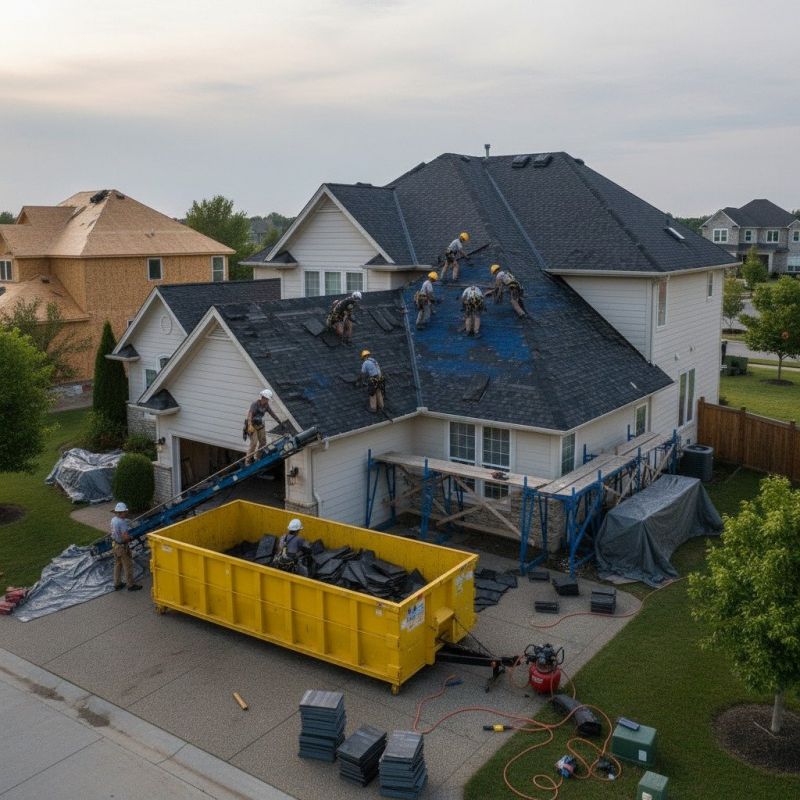 Asphalt Roof Replacement in Murfreesboro, TN
