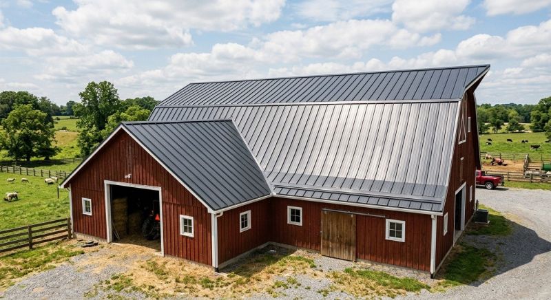 Barn Roof Replacement in Unionville, TN