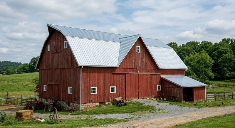 Barn Roof Replacement in Watertown, TN