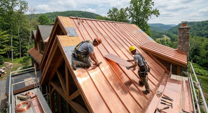 Copper Roof Installation in Rutherford County, TN