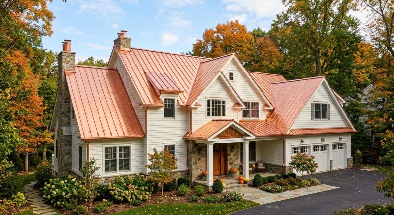 Copper Roof Replacement in Rutherford County, TN