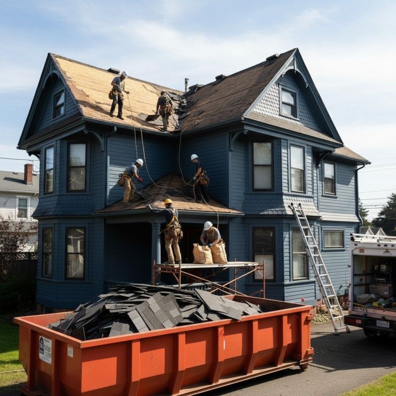 Damaged Roof Replacement in Murfreesboro, TN