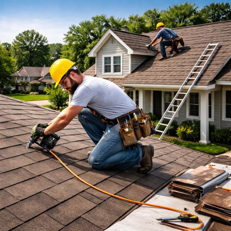 House Roof Installation in Lascassas, TN