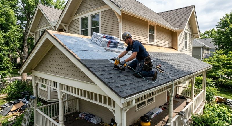 House Roof Installation in Rutherford County, TN