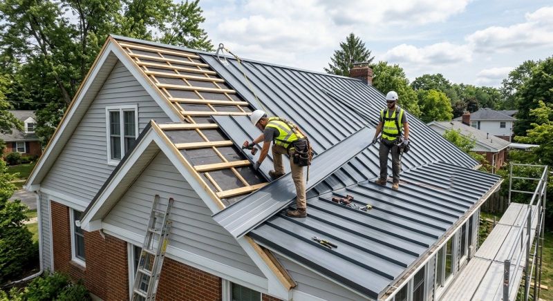 Metal Roof Installation in Lebanon, TN