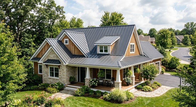 Metal Roof Replacement in Chapel Hill, TN