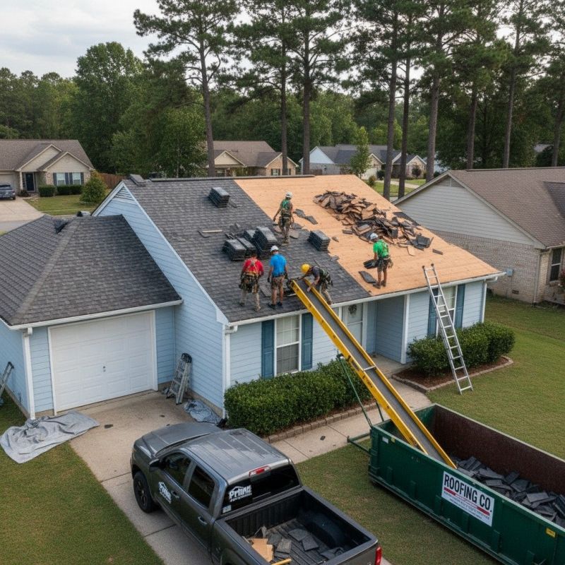 Residential Roof Replacement in Arrington, TN