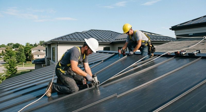 Sheet Roofing Installation in Christiana, TN