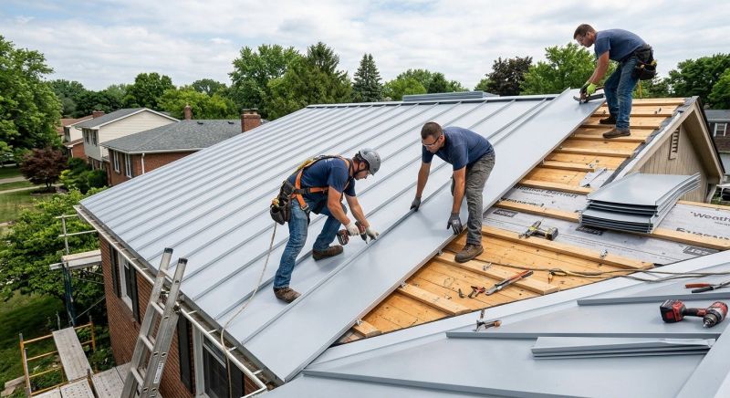 Tin Roof Installation in College Grove, TN