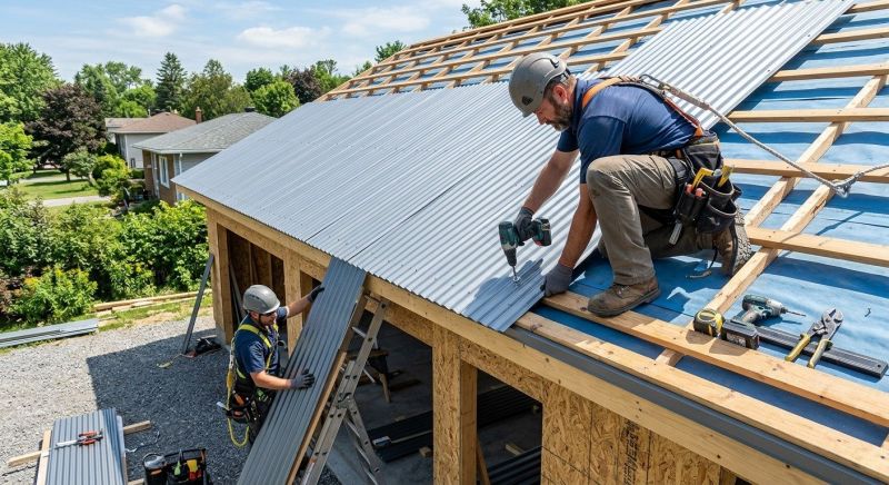 Tin Roof Installation in Smyrna, TN